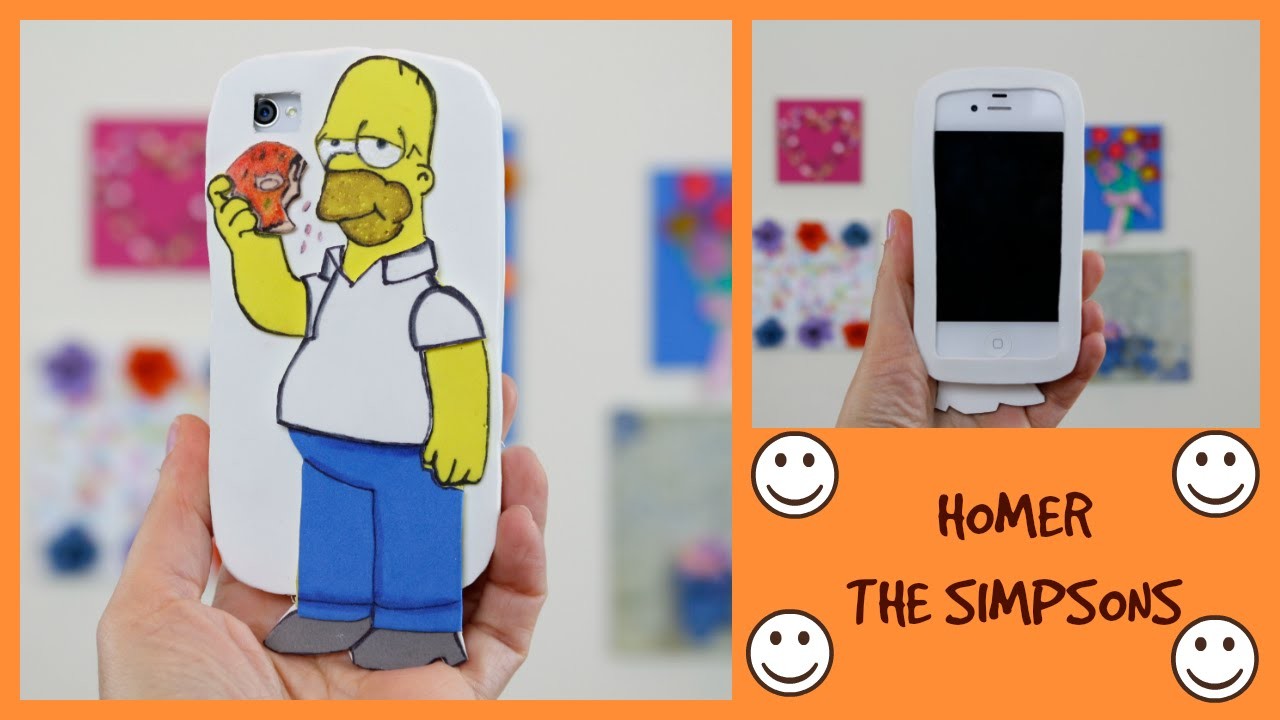 Capinha  Homer - The Simpsons - modelo para qualquer celular
