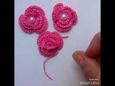 CROCHE. FLOR PRIMAVERA