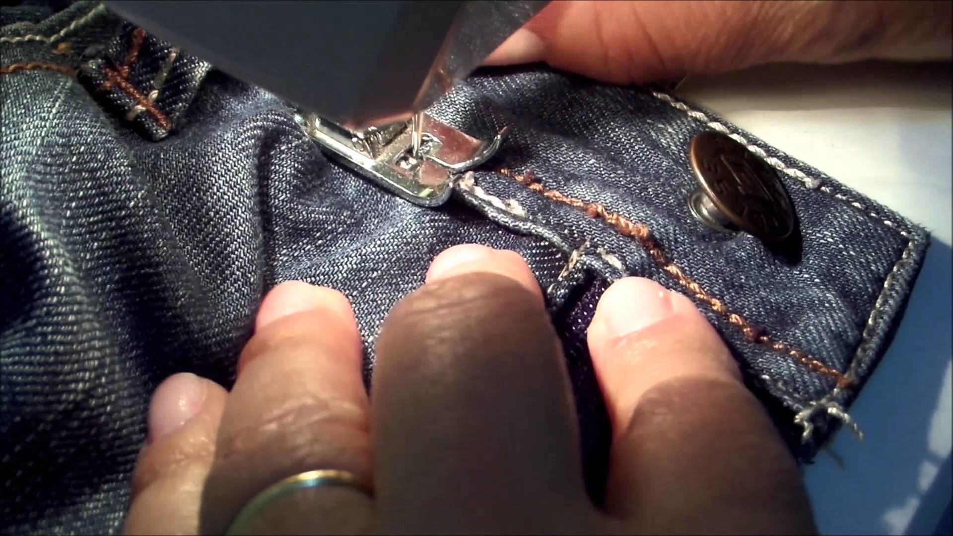Dicas de Costura- Como trocar o zíper da calça jeans