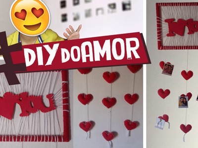 DIY Decoração Dia dos Namorados #DIYdoAmor