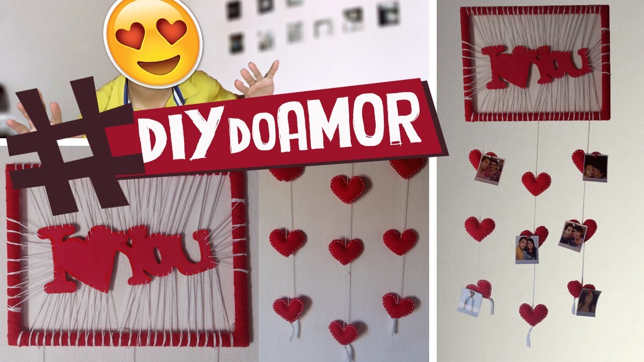 DIY Decoração Dia dos Namorados #DIYdoAmor