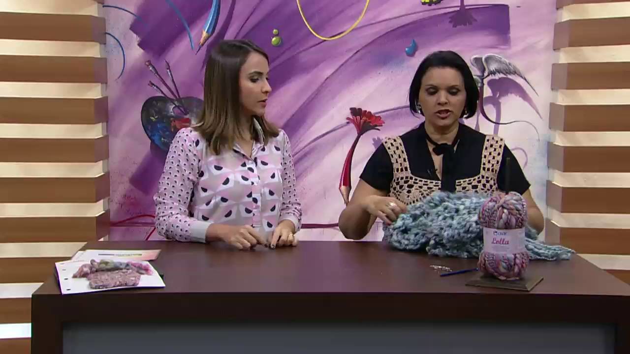 Mulher.com - 09.05.2016 -  Capuz em trico - Noemi Fonseca PT2