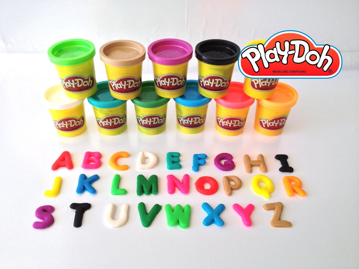 Play-Doh Learning ABC Aprendendo o Alfabeto com Playdough  | ToysBR