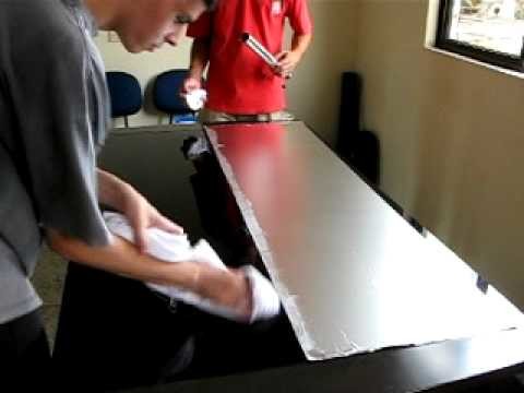 Giant Tissue Foil - Making Of - Part One