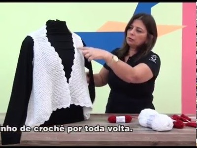 Bolero  Luana em trico  com Cisne Aya