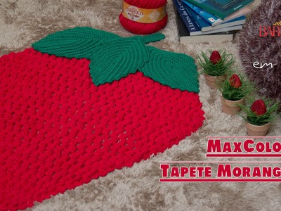 Tapete Morango MaxColor - Professora Simone