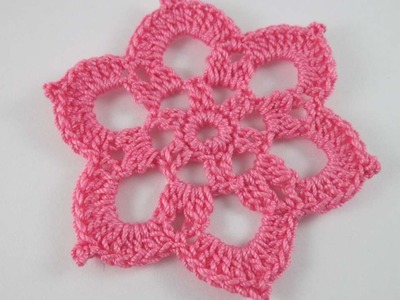 Faça Um Lindo Motivo Floral de Crochê - Faça Você Mesmo Artesanato - Guidecentral