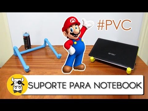 SUPORTE PARA NOTEBOOK DE PVC - DIY #01 - FAÇA VOCÊ MESMO