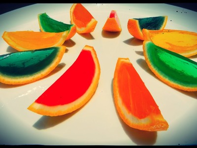 How to: Naranjas rellenas de gelatina