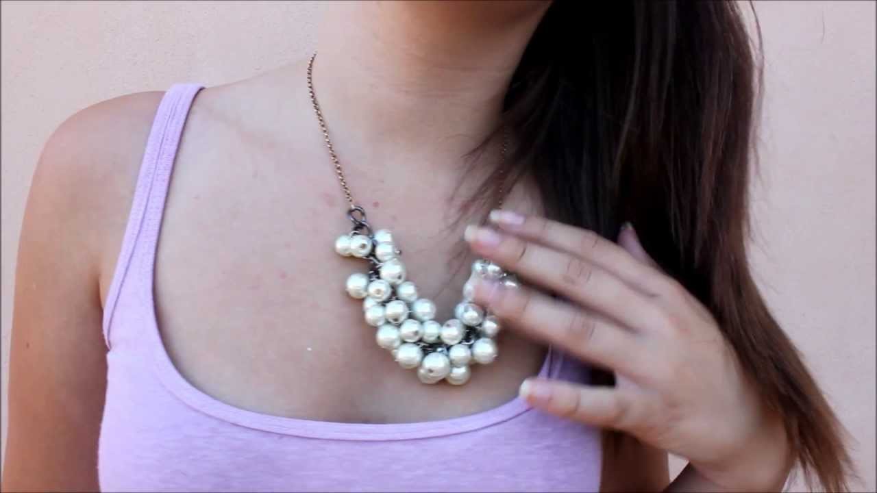 DIY: Collar de perlas ♥