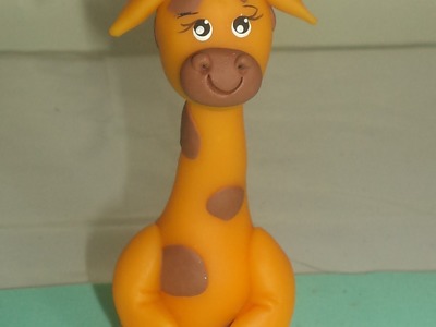 Girafa (Safári) -  Aula de Biscuit