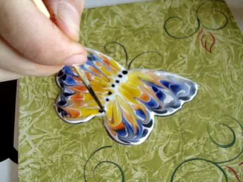Mauro tavares pintura decorativa borboleta abstrata