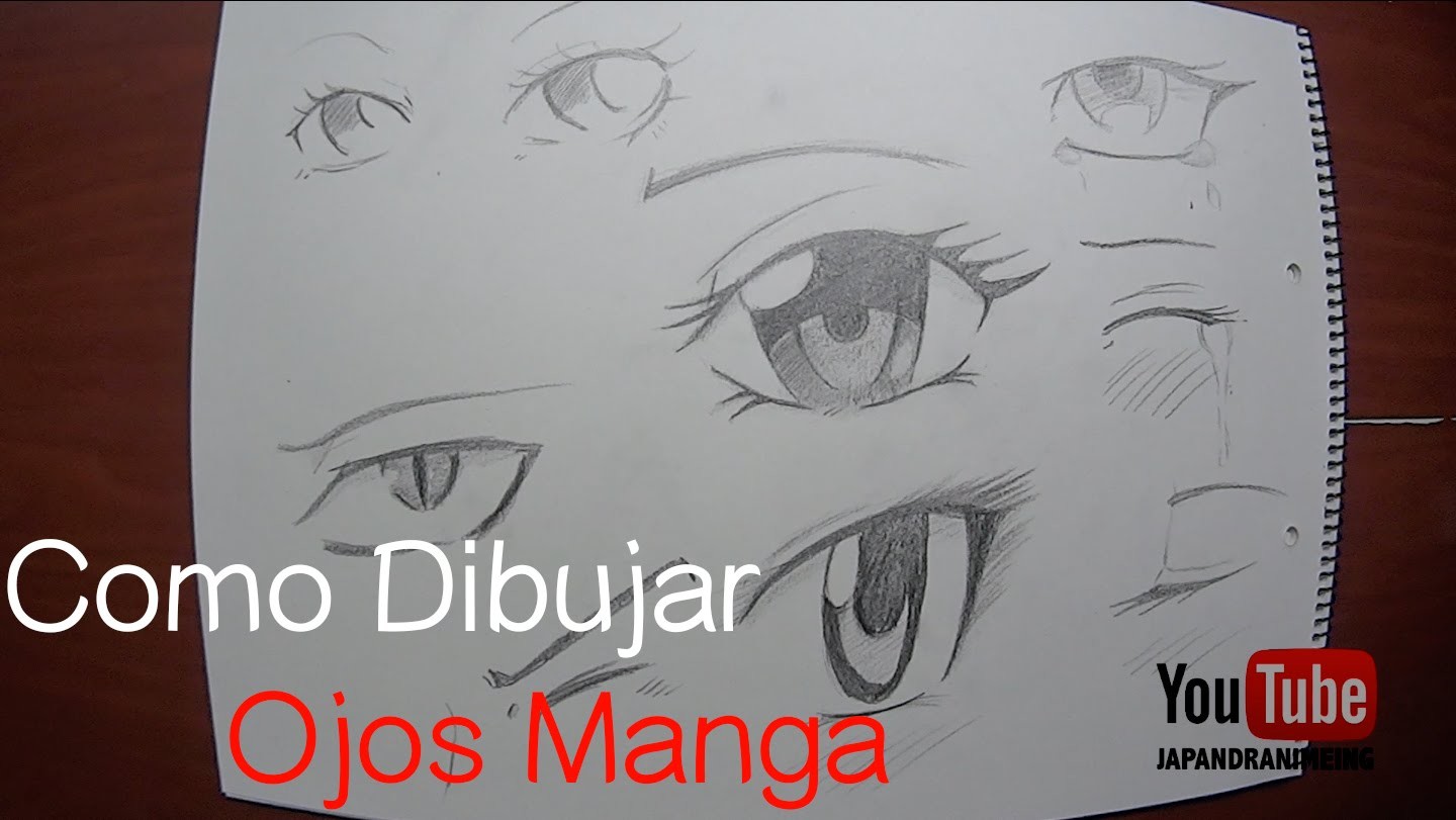 Como Dibujar Ojos Manga para Principiantes