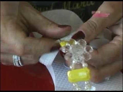 A Roca | Havaianas customizada com pedrarias   Profª Mara