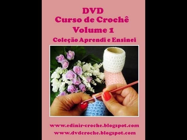 DVD CURSO DE CROCHE VOLUME 1