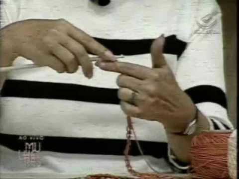 Crochê Tunisiano no Mulheres (Cátia Fonseca) - Parte 01.03
