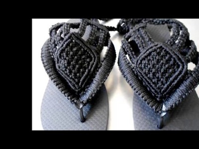 Sandalias Macrame