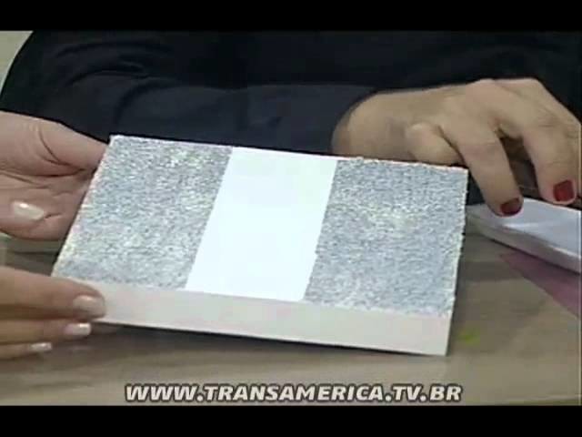 Tv Transamérica - Técnica: Textura criativa