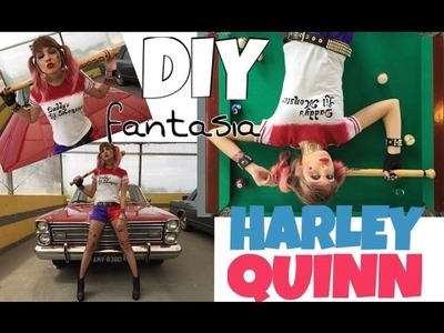 DIY | Fantasia Arlequina - Esquadrão Suicida (Harley Quinn - Margot Robbie) Parte: 01.02.