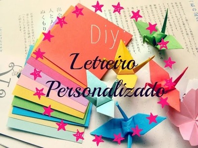 DIY: Letreiro criativo com jornal