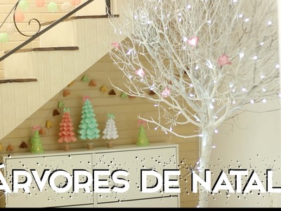 ESPECIAL NATAL #2: DIY árvores de natal - Paula Stephânia