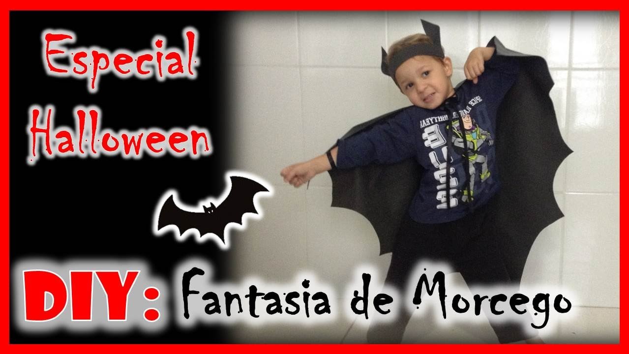 Fantasia de Morcego: DIY de Halloween | Fran Santos