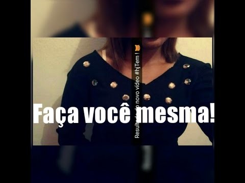 DIY: Faça você mesma || Costumizando 2 camisas ||