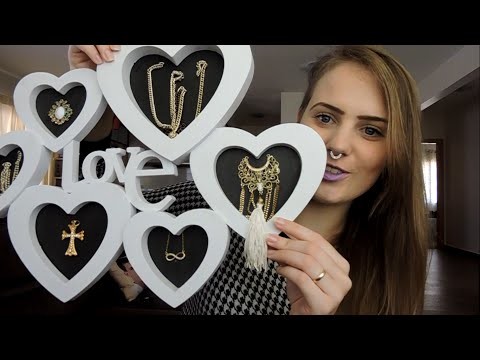 Diy - Moldura com Bijuterias