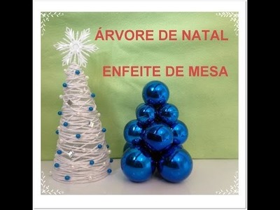 ESPECIAL NATAL #2: DIY árvore enfeite de mesa