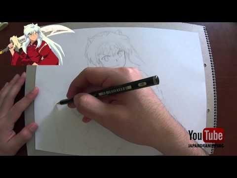 Como Empezar un Dibujo Anime o Manga (Inuyasha)