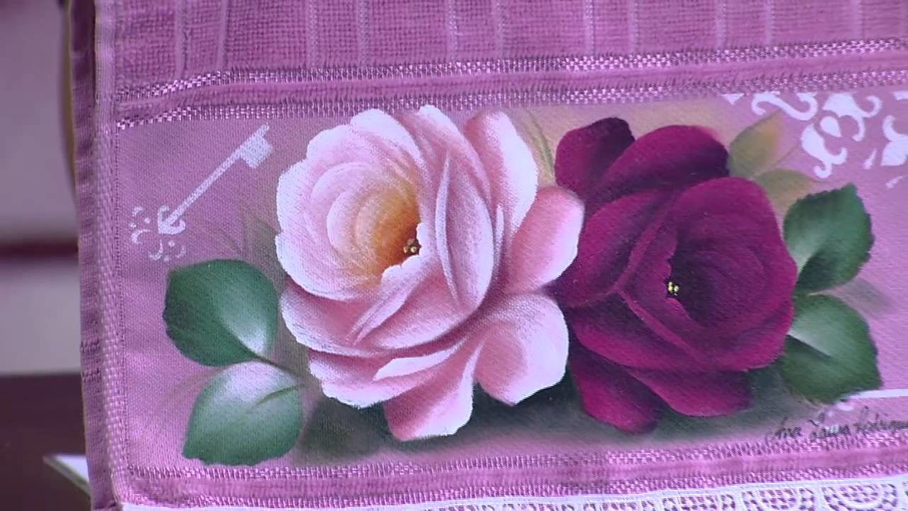Mulher.com - 26.11.2015 - Pintura de rosas - Ana Laura Rodrigues PT2