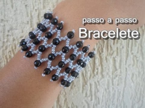 NM Bijoux - Bracelete de Cristal preto