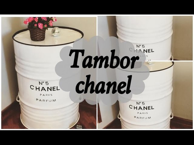 Tambor decor Chanel | D.I.Y | Bruna Ramos
