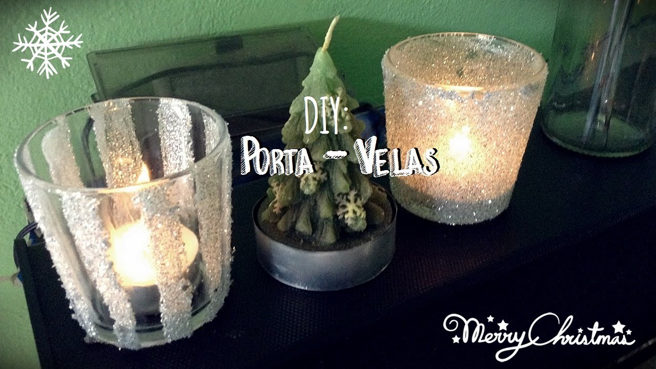 DIY: Porta-Vela | Especial de Natal ♥ Mariana Antunes