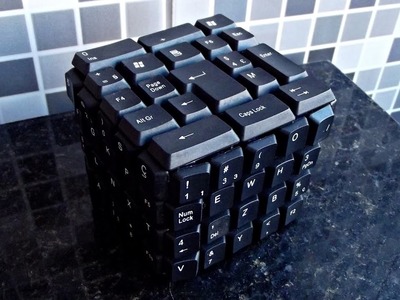 DIY - Cubo | Caixa de teclas