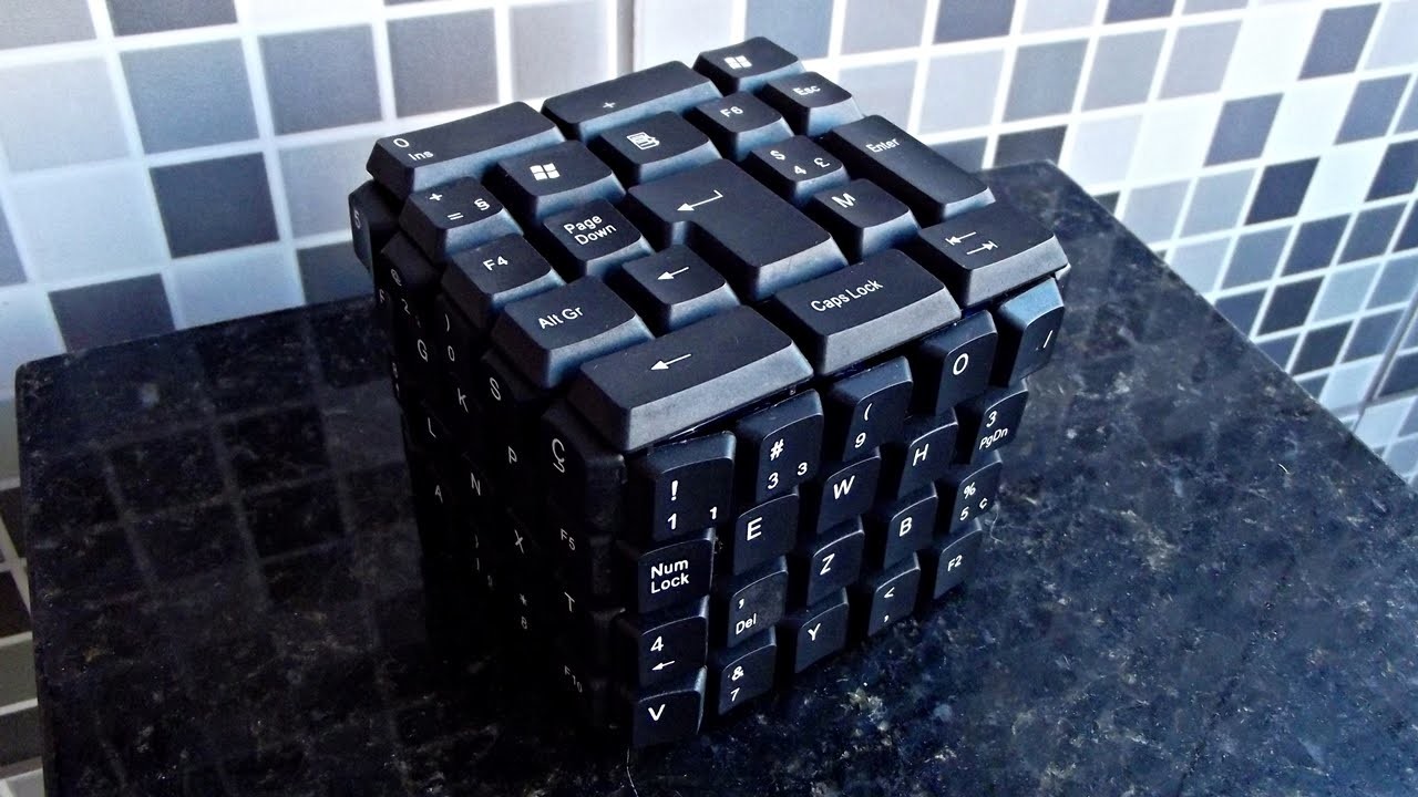 DIY - Cubo | Caixa de teclas
