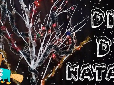 #2 Especial de Natal DIY Árvore de natal Diferente  | Árvore de Natal Com Galhos Secos !!