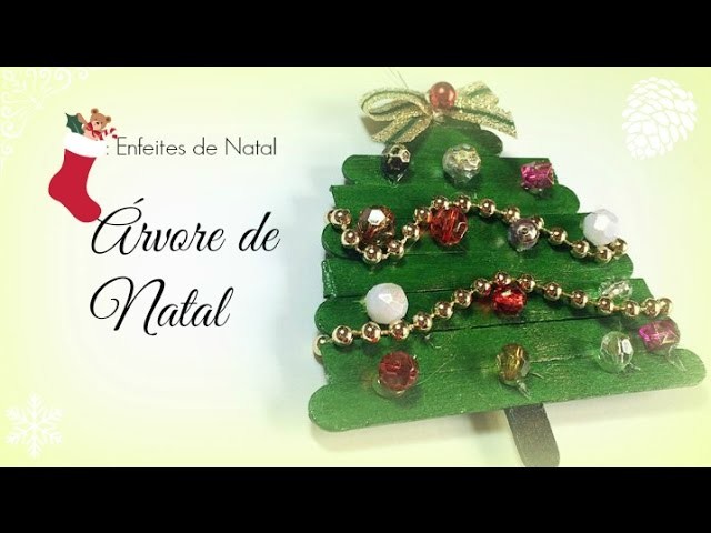 D.I.Y.- Enfeite de natal - Árvore (Pinterest)
