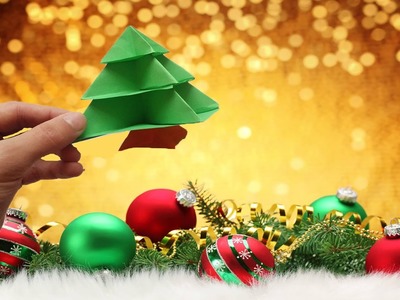 DIY da árvore de Natal de papel - aprender a fazer este Natal artesanais a partir do modelo