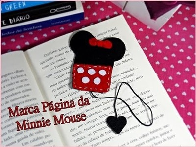DIY :: Marca Página da Minnie Mouse !!