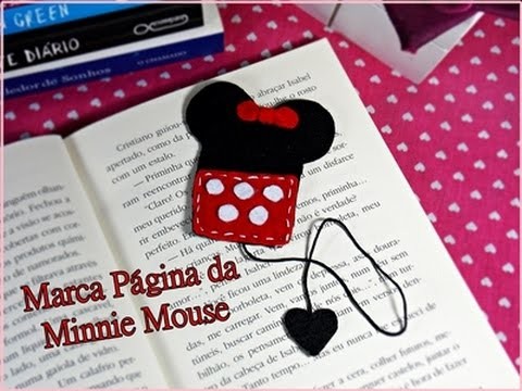 DIY :: Marca Página da Minnie Mouse !!