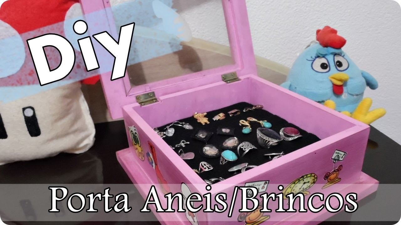 Porta Aneis.Brincos (DIY)