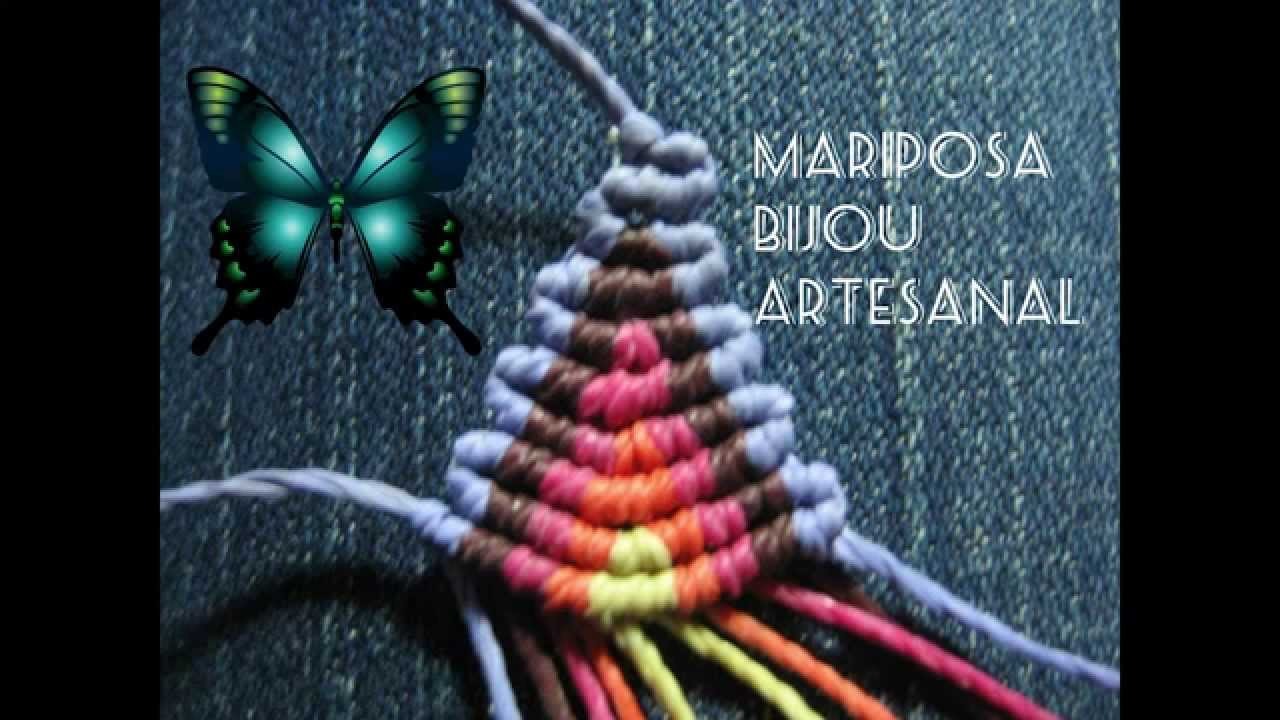 Tutorial triangulo Cavandoli macrame