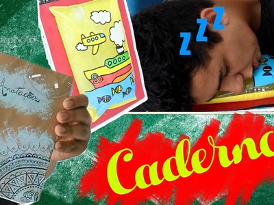 DIY: Caderno para dormir + Caderno Aquarela