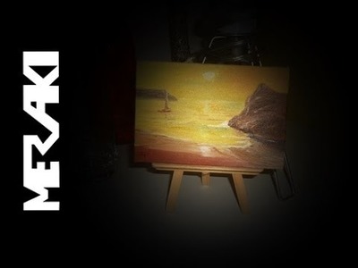 DIY - Mini cavalete - FaçaMeraki