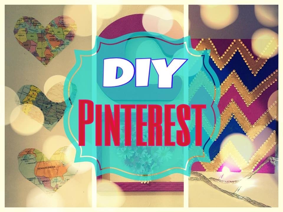 DIY: Quadros Inspirados no Pinterest
