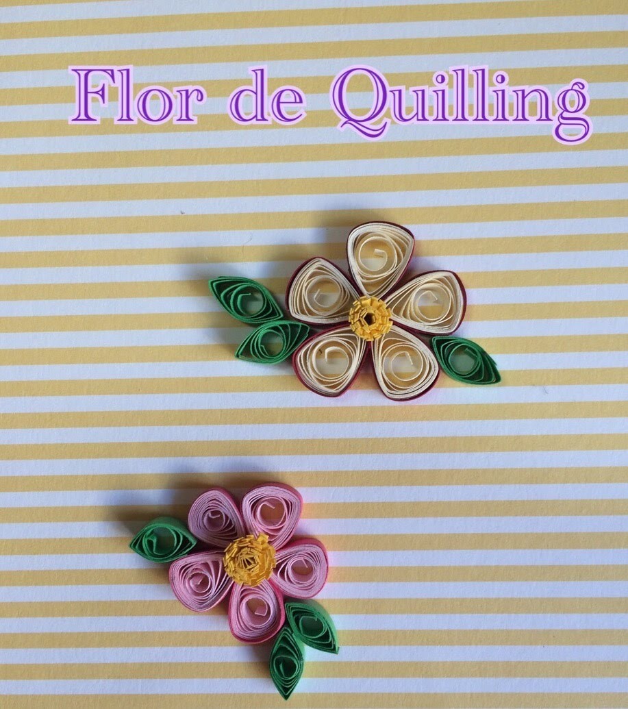 Quilling -Tutorial flor 2