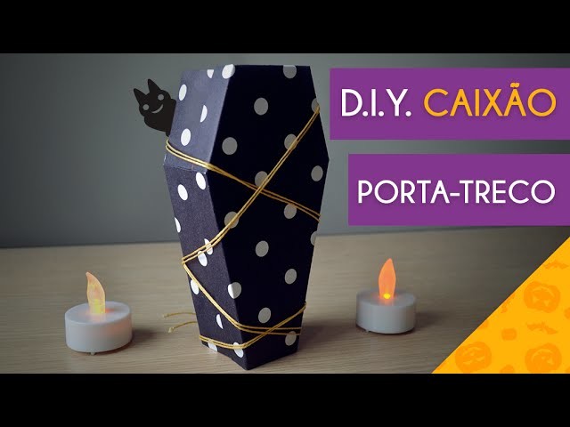 D.I.Y.: Caixão Porta Treco | Trinket Box Coffin