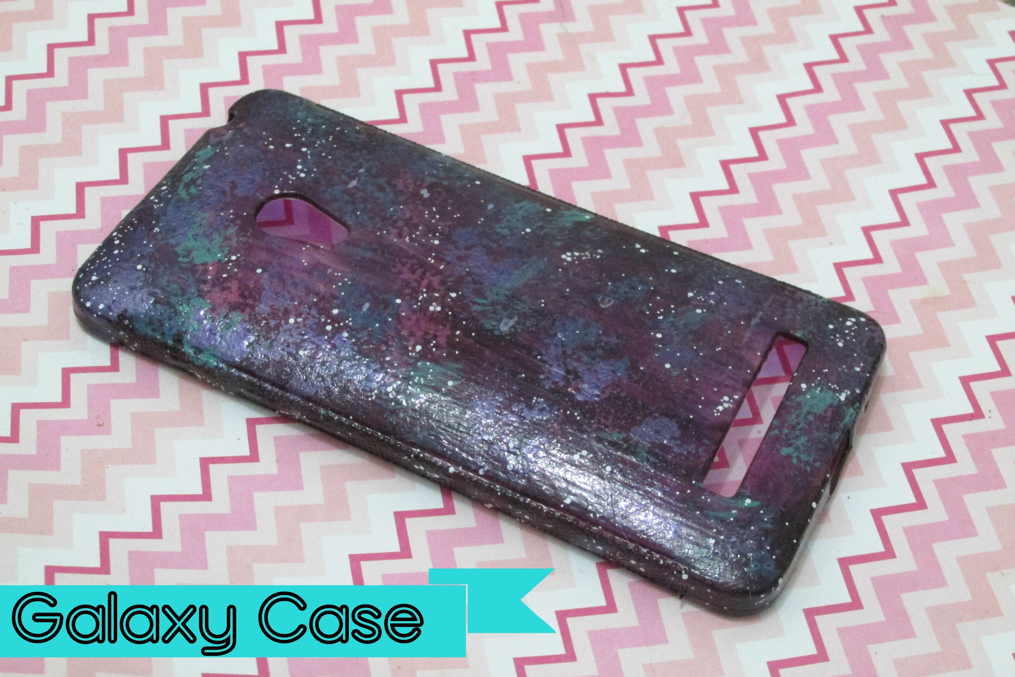 DIY - CASE DE GALÁXIA. GALAXY CASE (Zenfone 5)