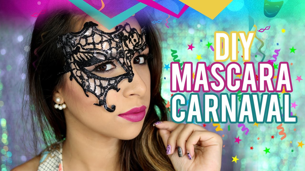 DIY: Máscara Rendada de Carnaval